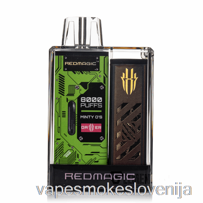 Vape Petrol Redmagic Dagger 8000 Minty O's Za Enkratno Uporabo